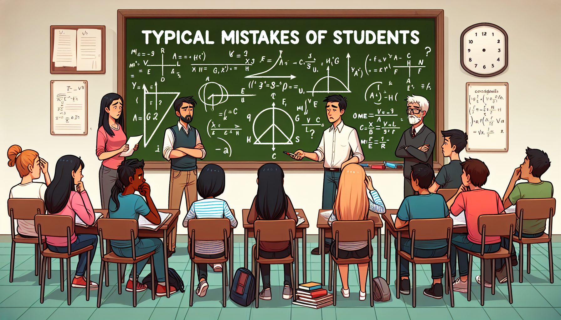 Типичные ошибки учеников