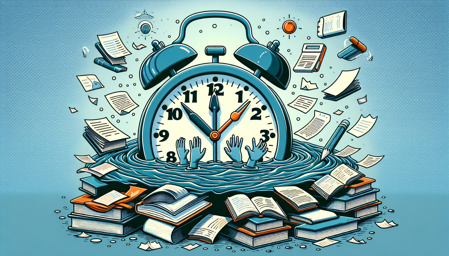 Почему школьники тонут во времени