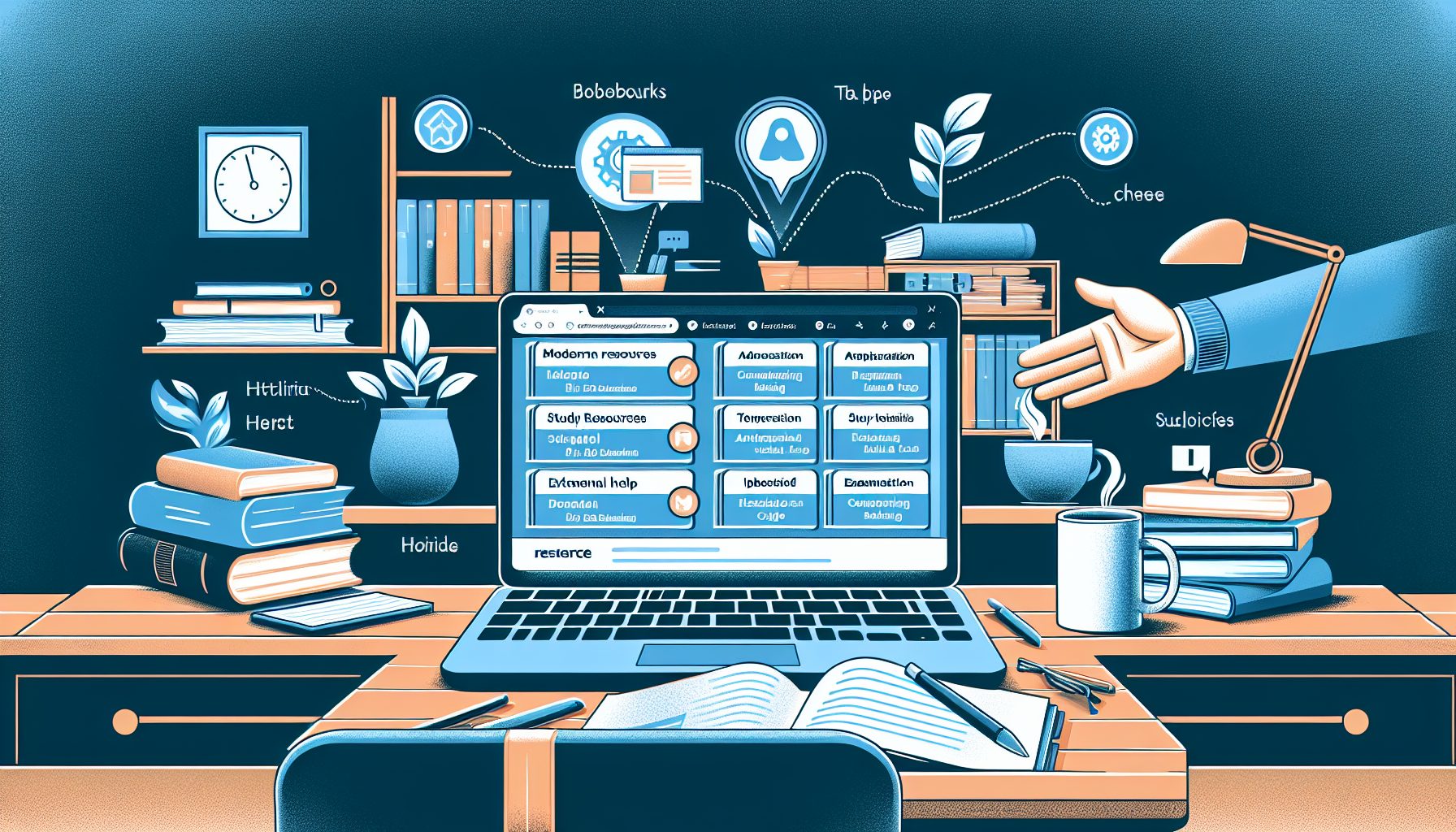 Современные ресурсы и помощь извне