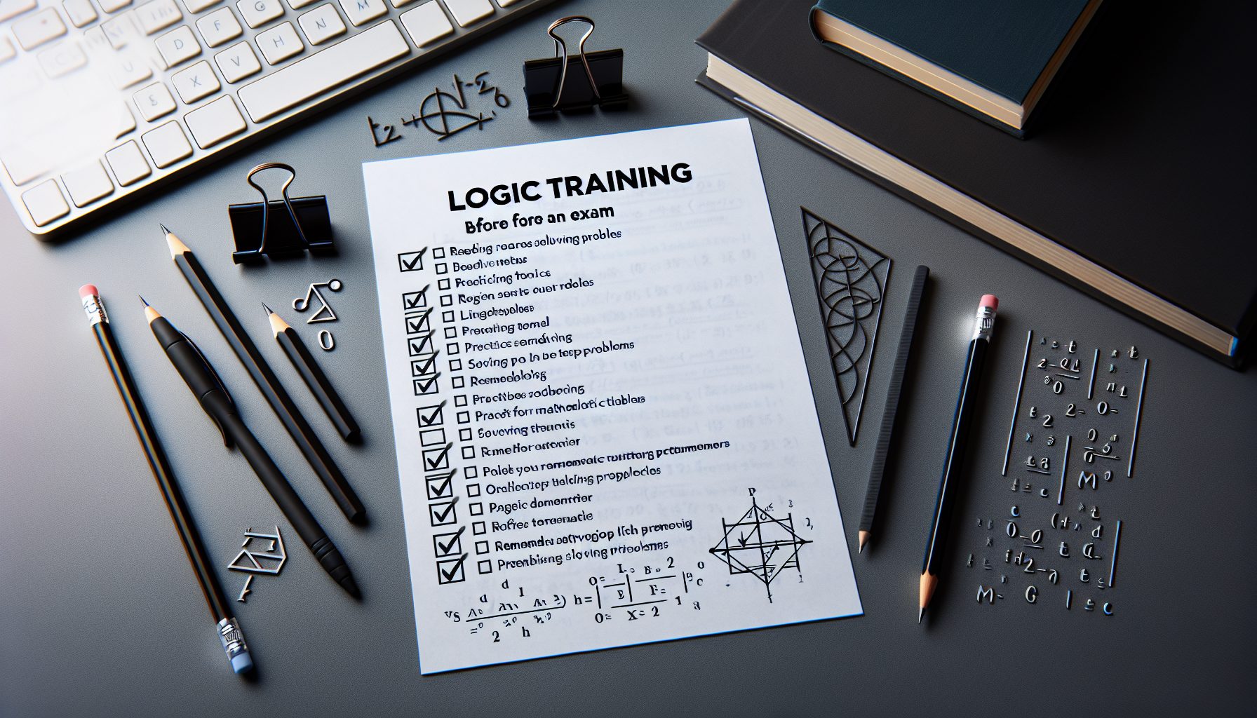 Чек-лист для тренировки логики перед экзаменом