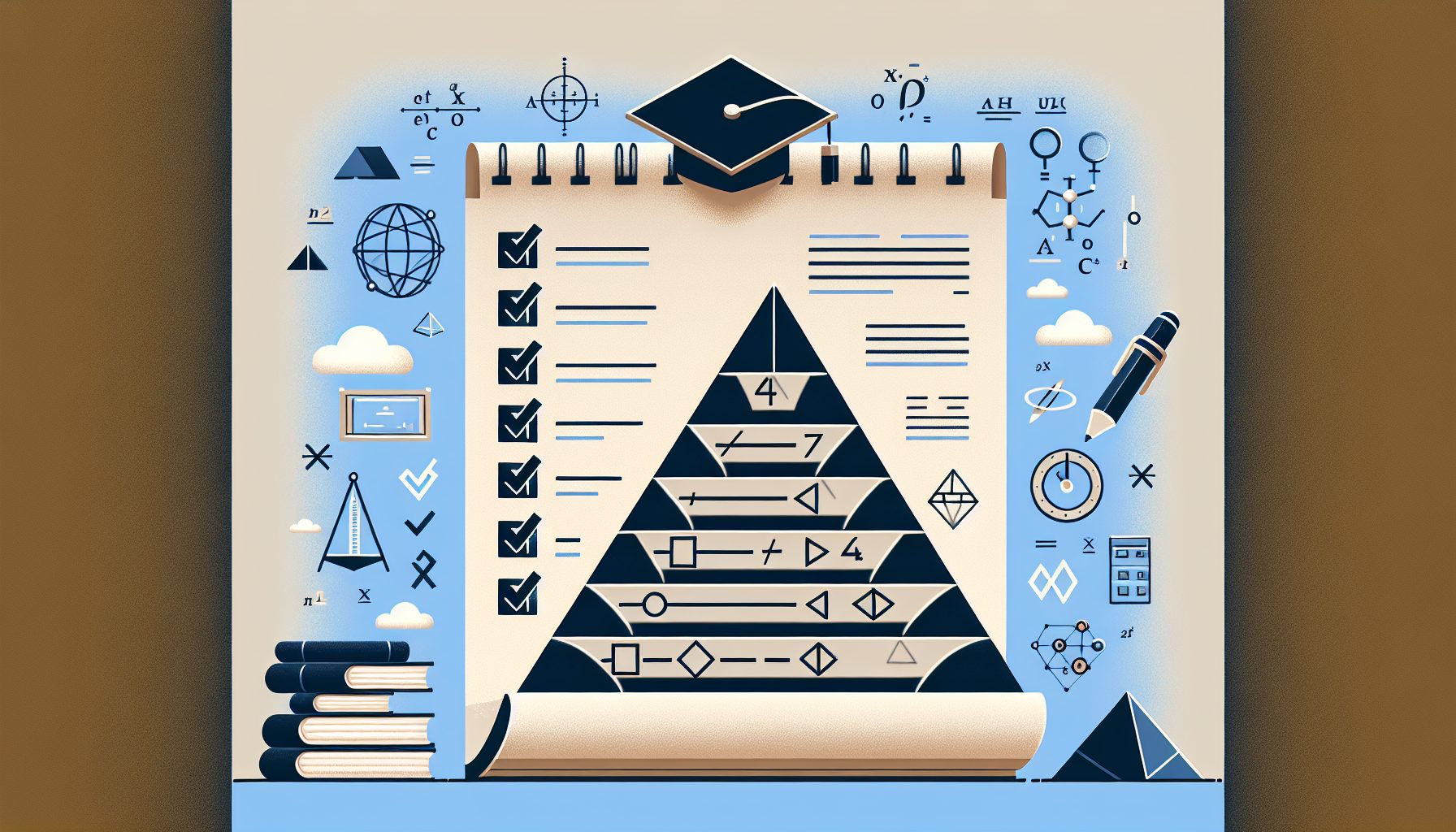 Чек-лист решения задач с пирамидой