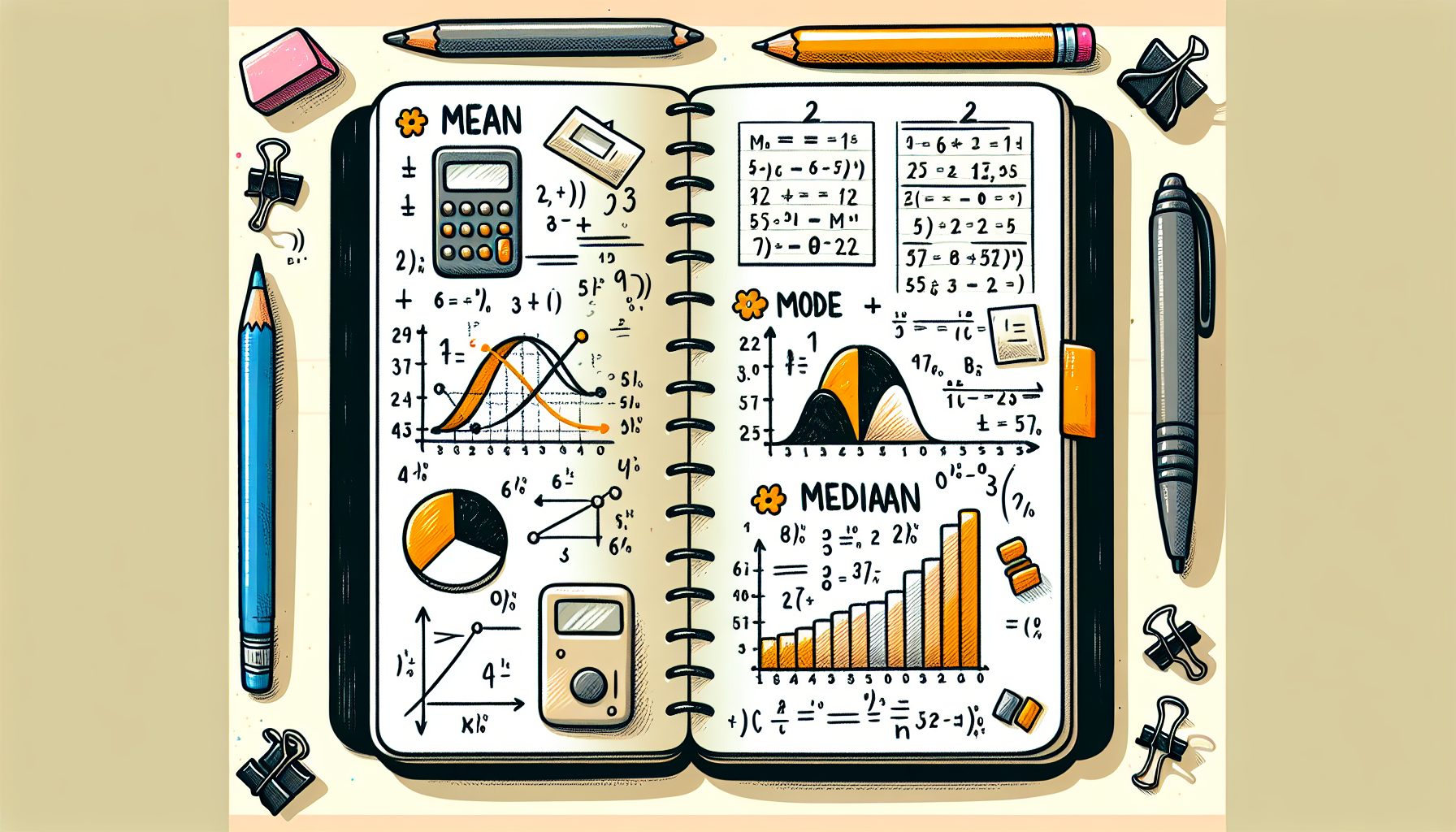 Как не путать среднее, моду и медиану